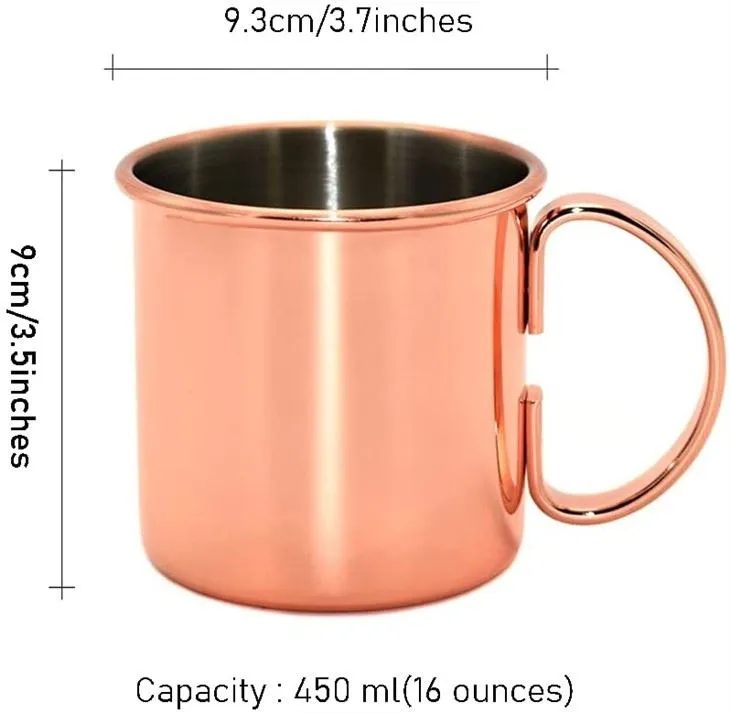 Absolut degvīna Maskavas mūļu krūzes