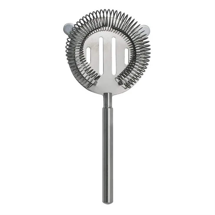 Bāra nerūsējošā tērauda kokteiļu filtrēšana