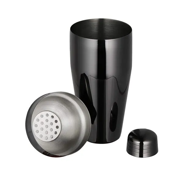 Melns kokteiļu komplekts ar statīvu