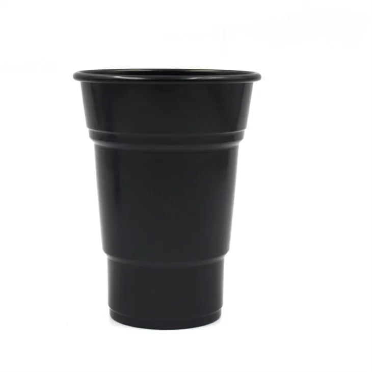 Black Multi-section Rolled Aluminum Cup