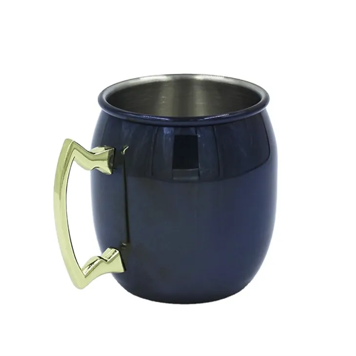 Vara Maskavas mūļa krūze ar misiņa rokturi