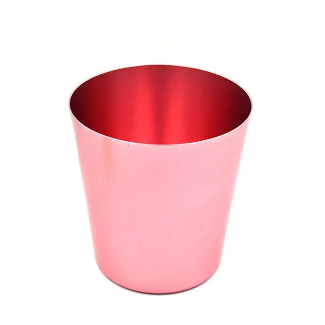 Vienreizējās lietošanas stikla alumīnija kauss