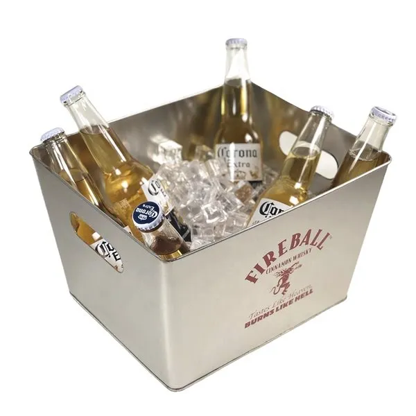 Cinkots metāla ledus kauss