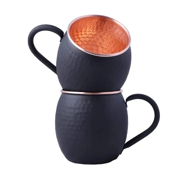 Metālas vara mūļu krūzes