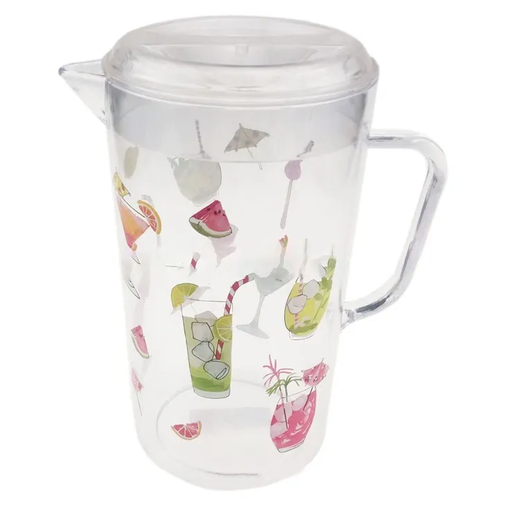 Plastmasas krūze ar vāku