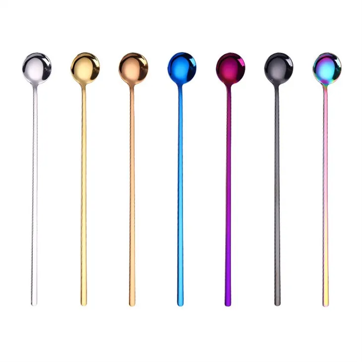 Nerūsējošā tērauda stieņa bārmeņa karote