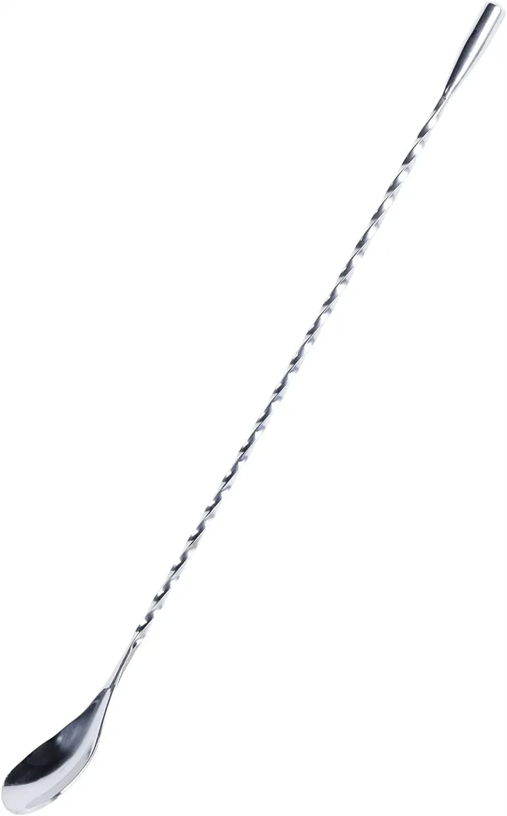 Nerūsējošā tērauda kokteiļu maisīšanas karote