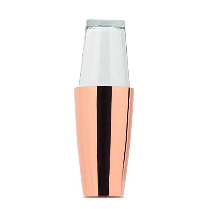 Nerūsējošā tērauda Martini šeikeris ar brillēm